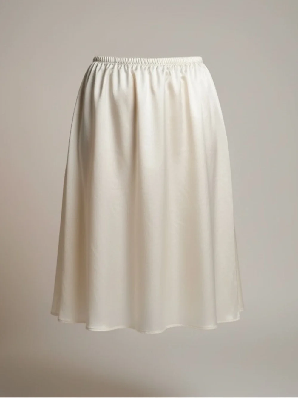 Vintage Ivory Miniskirt Slip
